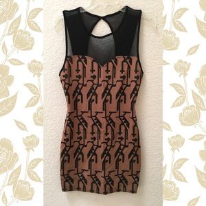 ⚡️2for$20⚡️Geometric Bodycon Dress